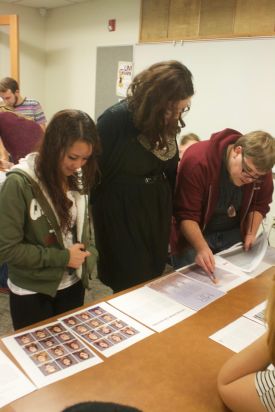 The copy editing crew dives deep into every page, even the table of contents and staff portrait ones.